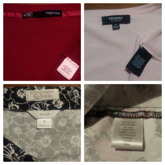 Christopher & Banks Skirt +2 Cardigans Bundle of 3 - Picture 3 of 8